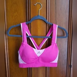 Adidas pink sports bra